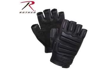 Image of Rothco Fingerless Padded Tactical Gloves, Small, 2817-S