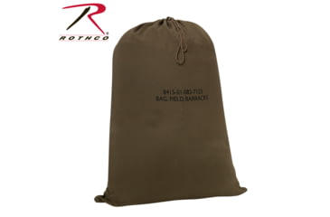 Image of Rothco G.I. Type Canvas Barracks Bag, Olive Drab, 2577-OliveDrab-30x40