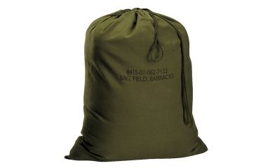 Image of Rothco G.I. Type Canvas Barracks Bag, Olive Drab, M, 2574-OliveDrab-M