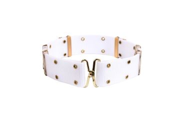 Image of Rothco GI Style Pistol Belt With Metal Buckles, White, L, 9059-White-L