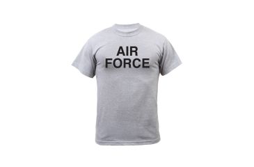 Image of Rothco Grey Physical Training T-Shirt, M, 61020-AirForce-M