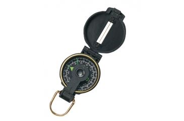 Image of Rothco Lensatic Plastic Compass, Black, Plastic, 381-Black-Plastic