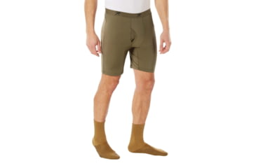 Image of Rothco Long Length Moisture Wicking Performance Boxer Shorts - Men's, Coyote Brown, Small, 613902037809