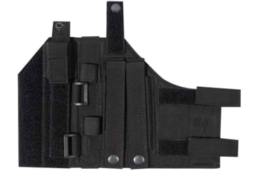 Image of Rothco Low Profile MOLLE Pistol Holster, Black, 10756-Black