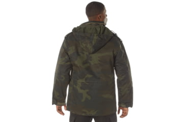 Image of Rothco M-65 Camo Field Jacket, 3XL, Camo, 12087-MidnightWoodlandCamo-3XL