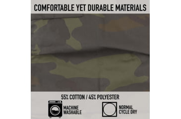 Image of Rothco Tactical BDU Pants - Men's, Midnight Black/Camo, Small, 12012-S27-31Waist