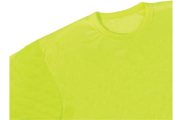 Image of Rothco Moisture Wicking Long Sleeve Pocket T-Shirt - Mens, Safety Green, Small, 11221-S