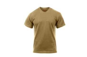 Image of Rothco Moisture Wicking T-Shirts, Brown, Small, 9574-Brown-S