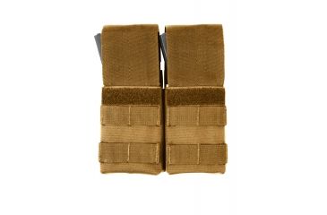 Image of Rothco MOLLE Double M16 Pouch w/ Inserts, Coyote Brown, 50115-CoyoteBrown