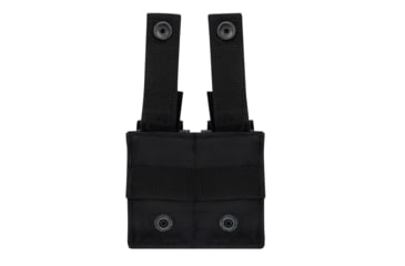 Image of Rothco Molle Double Pistol Mag Pouch With Insert, Black, 51001-Black