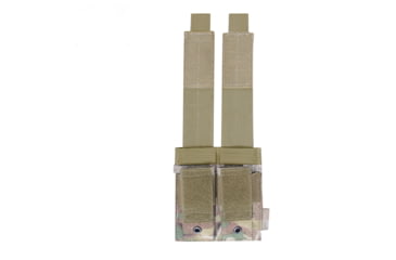 Image of Rothco Molle Double Pistol Mag Pouch With Insert, MultiCam, 51010-MultiCam