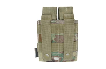 Image of Rothco Molle Double Pistol Mag Pouch With Insert, MultiCam, 51010-MultiCam