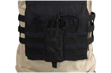 Image of Rothco MOLLE Open Top Single Mag Pouch, Black, 31002-Black