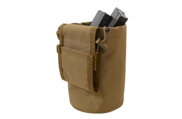 Image of Rothco MOLLE Roll-Up Utility Dump Pouch, Coyote Brown, 51007-CoyoteBrown