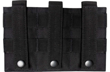 Image of Rothco MOLLE Triple Pistol Mag Pouch, Black, 51102-Black