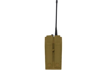 Image of Rothco MOLLE Universal Radio Pouch 4449, Coyote Brown, 3899-CoyoteBrown