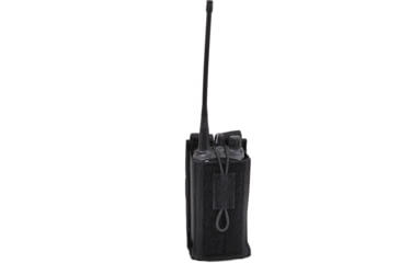 Image of Rothco MOLLE Universal Radio Pouch, Black, 5229