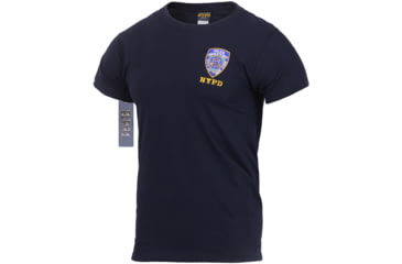 Image of Rothco Officially Licensed NYPD Emblem T-shirt, Mens, Navy Blue, Medium, 6656-613
