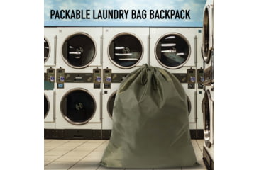 Image of Rothco Packable Laundry Bag Backpack, 29292