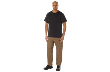 Image of Rothco Physical Training T-Shirt - Black, S, 46035-S