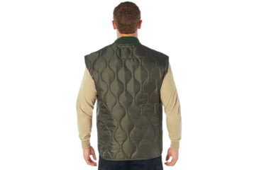 Image of Rothco Quilted Woobie Vest - Mens, Olive Drab, Small, 10431-OliveDrab-S