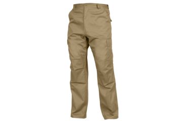 Image of Rothco Relaxed Fit Zipper Fly BDU Pants, Coyote Brown, Extra Large, 2904-CoyoteBrown-XL