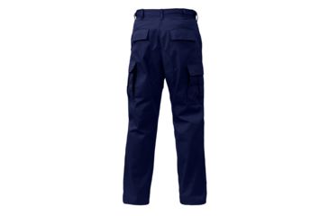 Image of Rothco Tactical BDU Cargo Pants, Black, Medium, Short, 7971-Black-M-Short31-35Waist2612-2912Length