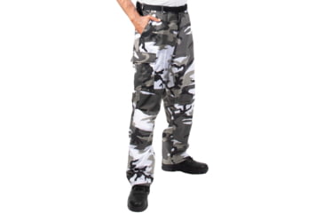 Image of Rothco Relaxed Fit Zipper Fly BDU Pants, City Camo, 2XL, 43-47in, 29421-CityCamo-2XL43-47Waist