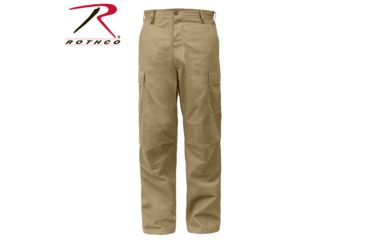 Image of Rothco Relaxed Fit Zipper Fly BDU Pants, Coyote Brown, Extra Large, 2904-CoyoteBrown-XL