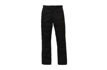 Image of Rothco Relaxed Fit Zipper Fly BDU Pants, Black, 5XL, 2975-Black-5XL