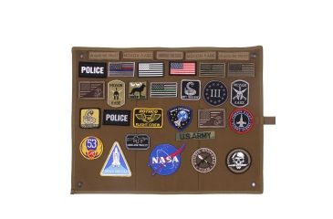 Image of Rothco s Hanging Roll-Up Morale Patch Board, 9010