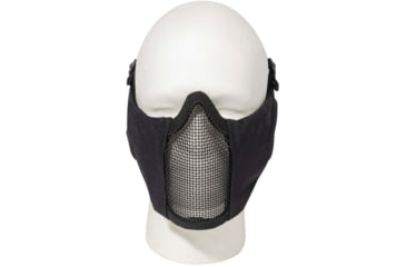Image of Rothco Steel Half Face Mask w/ Ear Guard, Black, 10857