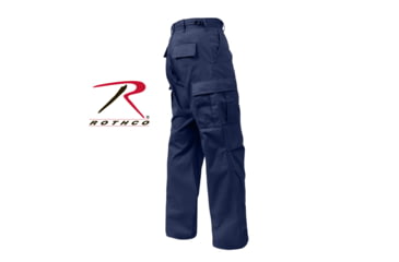 Image of Rothco Tactical BDU Cargo Pants, Black, Medium, Short, 7971-Black-M-Short31-35Waist2612-2912Length