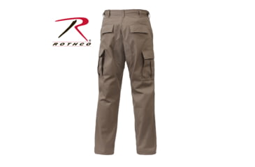 Image of Rothco Tactical BDU Cargo Pants, Black, Medium, Short, 7971-Black-M-Short31-35Waist2612-2912Length
