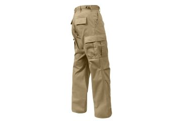 Image of Rothco Tactical BDU Pants, Khaki, Medium, 7901-Khaki-M31-35Waist