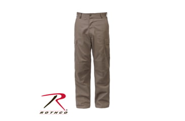 Image of Rothco Tactical BDU Cargo Pants, Black, Medium, Short, 7971-Black-M-Short31-35Waist2612-2912Length