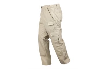 Image of Rothco Tactical Duty Pants, Khaki, 30, 4665-Khaki-30