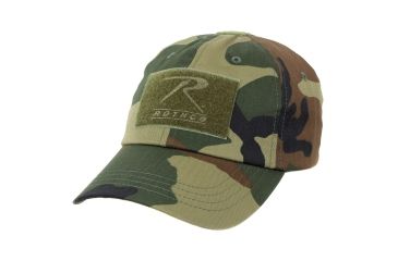 Image of Rothco Tactical Operator Cap, Woodland Camo, 9362-WoodlandCamo