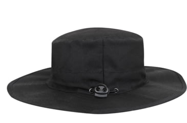 Image of Rothco Thin Blue Line Adjustable Boonie Hat, Black, One Size, 5917