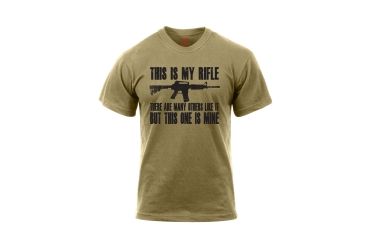 Image of Rothco This Is My Rifle T-Shirt, Small, 61590-S