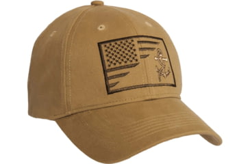 Image of Rothco US Navy Anchor / Flag Low Profile Cap - Mens, Coyote Brown, 10157-CoyoteBrown