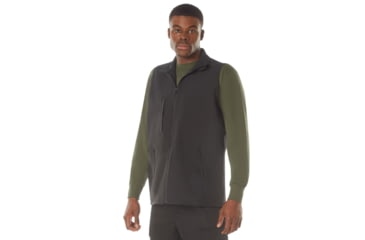 Image of Rothco V2 Concealed Carry Soft Shell Vest - Men's, Black, Small, 86550-Black-S