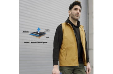 Image of Rothco V2 Concealed Carry Soft Shell Vest - Men's, Coyote Brown, Small, 86555-CoyoteBrown-S