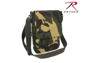 Image of Rothco Vintage Canvas Military Tech Bag, Khaki, 5795-Khaki