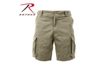 Image of Rothco Vintage Solid Paratrooper Cargo Short, Khaki, 4XL, 2173-Khaki-4XL
