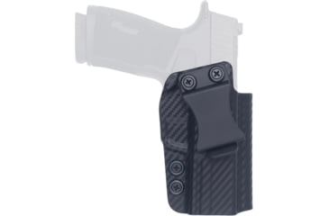 Image of Rounded by Concealment Express IWB KYDEX Holster Sig Sauer P365X Macro, Right Hand, Carbon Fiber Black, SSR-P365XMACRO-CF-RH-VAR