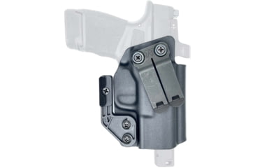 Image of Rounded by Concealment Express IWB KYDEX Plus Line Holster Optic Ready w/Claw &amp; Monoblock Clip for Heckler &amp; Koch VP9SK, Left Hand, Black, HKH-VP9SK-BK-LH-PLUS