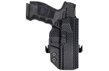 Image of Rounded Sar Firearms Sar9 Tlr7A/Tlr7X Paddle Holster, SAR-SAR9TLR7-CF-LH-OWBPDL
