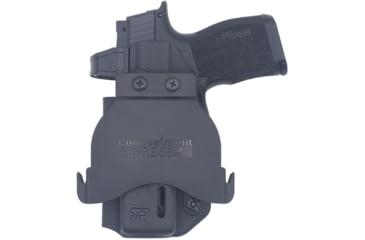 Image of Rounded Sig Sauer Druid IWB/OWB Kydex Holster, Sig Sauer P365/P365 XL, Black, RG-DRUID-SIGP365-BK-AMBI