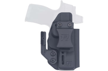 Image of Rounded Sig Sauer Druid IWB/OWB Kydex Holster, Sig Sauer P365/P365 XL, Black, RG-DRUID-SIGP365-BK-AMBI